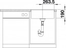 BLANCO 523532 Drez Subline 500-F antracit Silgranit InFino manuál