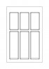 Príborník Classico Kristall softTouch 40 (322 x 474 mm) čierny