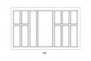 Príborník Classico Kristall softTouch 90 (822 x 474 mm) čierny
