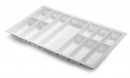 Príborník Classico 90 (822 x 474 mm) zrnitá biela