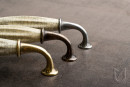 TULIP knop Country starobronz/porcelán béžový