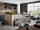 REHAU Flipdoor Titanio, matná/korpus šedivý 900/780 mm