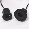 VersaTag 1x 230V, 1x USB-A, čierna, Schuko