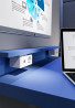 VersaQ  1x 230V, USB A+C 5V biela, Schuko