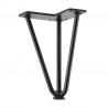 StrongLegs nábytková noha FS004, 175mm, čierna mat