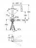 GROHE 32322DC2 bateria Minta U-výpusť vyťahovacia sprška supersteel