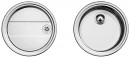 BLANCO 513310 Drez RONDOSET 3 1/2" nerez leštená bez excentra