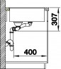 BLANCO 523483 drez AXIA III 6S-F antracit InFino s excentrom SILGRANITPuraDur