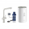 GROHE 30327DC1 Red Duo L-výpusť supersteel