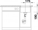 BLANCO 523406 Drez SUBLINE 320-U antracit InFino manuál SILGRANIT PuraDur