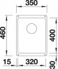 BLANCO 523406 Drez SUBLINE 320-U antracit InFino manuál SILGRANIT PuraDur