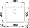 BLANCO 523432 Drez Subline 500-U antracit InFino manuál Silgranit PuraDur