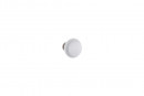 TULIP knob Sara starocín/porcelán biely