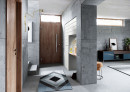 REHAU Flipdoor Titanio, matná/korpus šedivý 900/780 mm