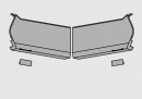 BLUM 20F8020 krytky HF bez SD tmavo šedá TGIG