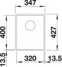 BLANCO 523417 Drez Subline 320-F sivá skala Silgranit InFino manuál
