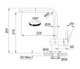 FRANKE Batéria FC 5523.501 ATLAS NEO SENSOR celonerez