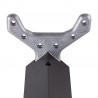 StrongLegs stolová noha TA001, 820R/60x60mm, čierna mat
