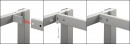 STRONG spojovacia tyč EB12 40x20/1200 biela
