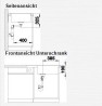 BLANCO 523263 drez Zia XL 6 S Compact antracit s excentrom Silgranit PuraDur