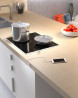 VersaPick, 1x USB A/C, štvorec, biely mat RAL 9003