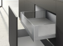 HETTICH 9257663 AvanTech You čelo vnútornej zásuvky s sklom 187/2000 strieborné