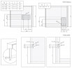 HETTICH 9206691 Lift Mini brzda sklopných dvierok 200N typ F