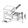 BLANCO 521474 Sorter Flexon II 60/4