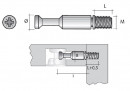 Tiahlo k excentru TE01 (34mm)