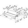 FRANKE Odsávač FTC 632L WH biela