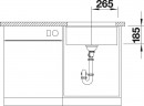 BLANCO 523739 Drez Subline 500-U basalt InFino manuál PuraPlus
