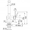 FRANKE Batéria FN 6560.031 ACTIVE NEW chróm