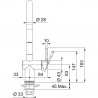 FRANKE Batéria FN 4090.031 ACTIVE NEW chróm