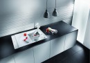 BLANCO 523234 drez AXIA III 5 S-F biela InFino s excentrom SILGRANITPuraDur