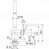 FRANKE Batéria FN 4089.031 ACTIVE NEW chróm