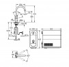 GROHE 31455AL1 Blue Home základná sada C-výpusť kartáčovaný hard graphite