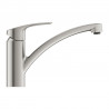 GROHE 30465DC0 Batéria VIA nízka výpusť supersteel