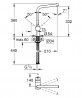 GROHE 30425000 Batéria VENTO L-výpusť chróm