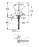 GROHE 30429DC0 Batéria VENTO U-výpusť supersteel