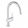 GROHE 30434000 Batéria VENTO C-výpusť s vyťahovacím perlátorom chróm