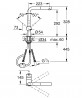 GROHE 30437000 Batéria VENTO L-výpusť s vyťahovacím perlátorom chróm