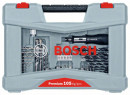 BOSCH 2608P00236 105-dielna sada vrtákov a skrutkovacích hrotov Premium X-Line
