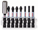 BOSCH 2608522328 8 ks bitov Impact Control 50 mm, 3×PH2, 2×PZ2, 1×PH1/PH3/PZ3