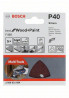 BOSCH 2608621684 Brusný papier 5ks F460 Best for Wood and Paint, P40, 93 mm