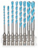 BOSCH 2608901455 8-dielna sada Pick & Click vrtákov MultiConstruction, 3 – 8 mm