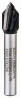 BOSCH 2608628446 Drážkovacia fréza tvaru V/6 mm/d1=9,5 mm/l=12,35 mm/g=45 mm/90°