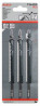 BOSCH 2608633A32 Pílový list do priamočiarych píl 3ks T 344 DP Precision for W.