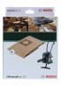 BOSCH 2609256F32, 5ks Papierové vrecko na prach pre UniversalVac 15