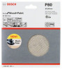 BOSCH 2608900689 Brúsny list 5ks 150 mm, 80
