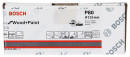 BOSCH 2608901126 Brúsny list C470, 50-kusové balenie 125 mm, 80